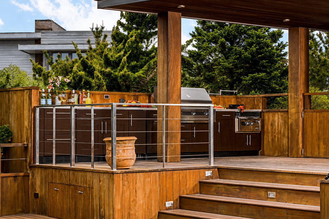 Custom deck built by Redlands Deck and Fence in Redlands, CA